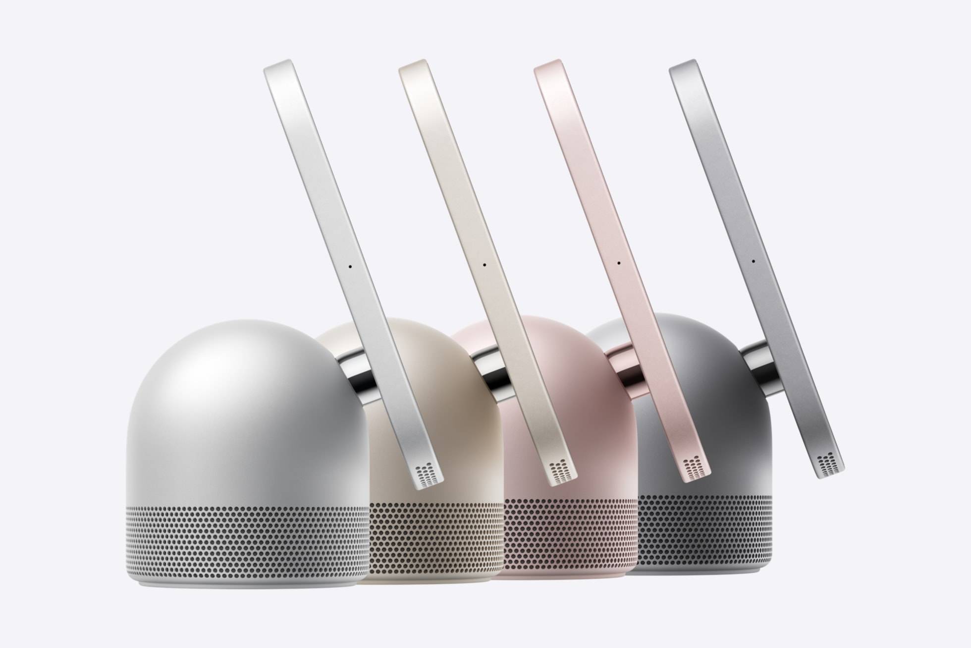 Apple HomeView dalam warna silver, starlight, rose pink dan space gray