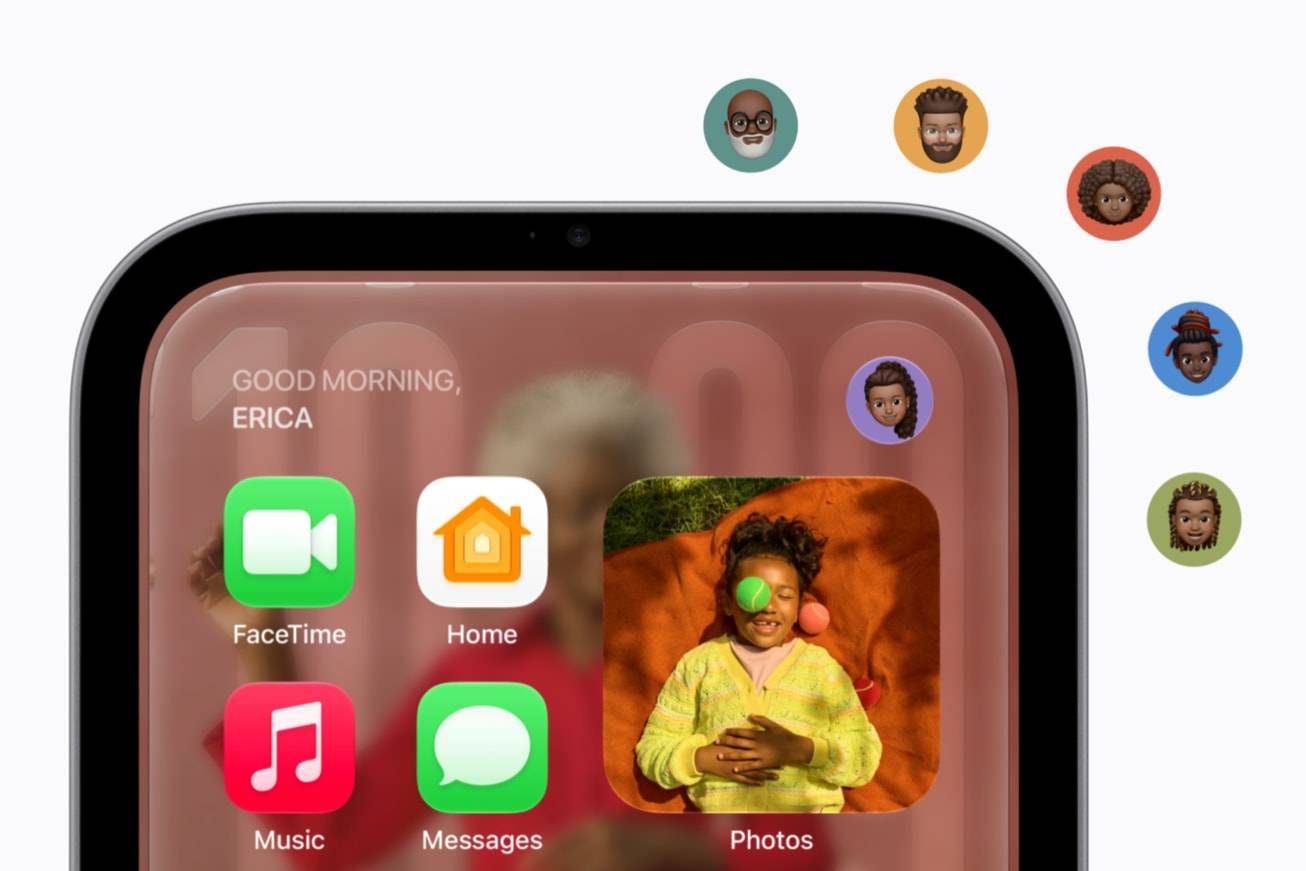 Home Screen peribadi pada Apple HomeView untuk setiap pengguna