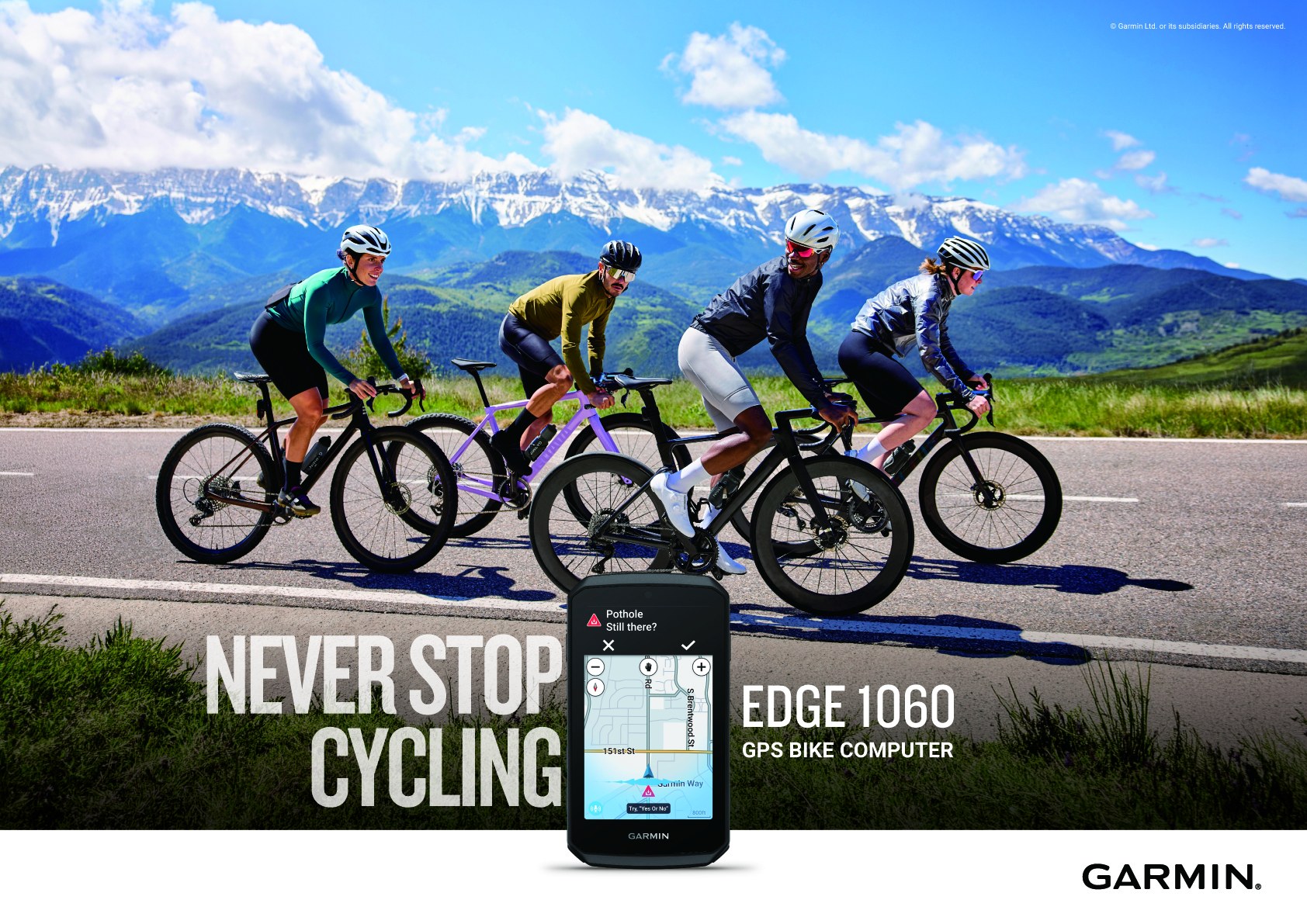 Visual rasmi Garmin Edge 1060