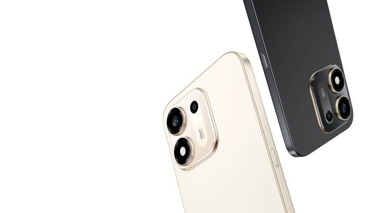 HONOR 600S 5G warna Desert Gold dan Velvet Black