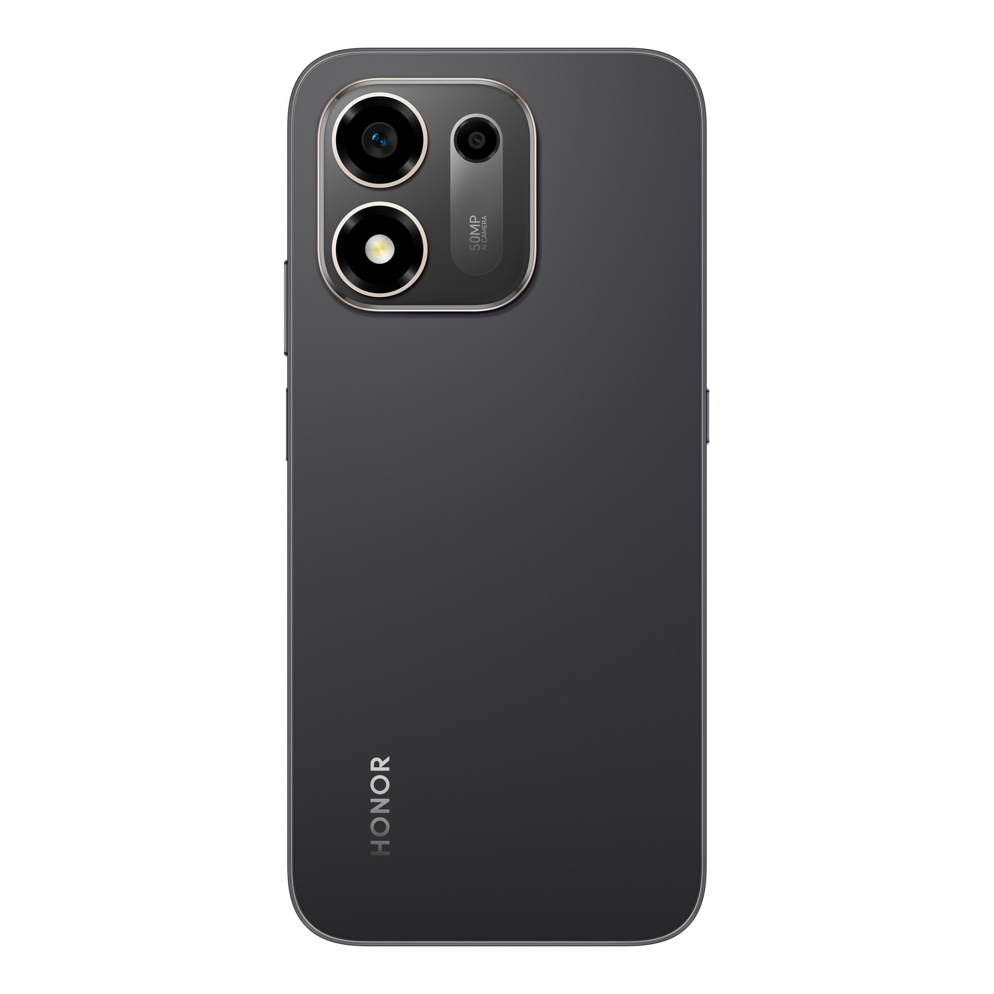HONOR 600S 5G warna Velvet Black dari belakang